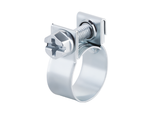 ABA fuel hose clamp stainless steel 9mm / Ø7.5 - 8.5mm