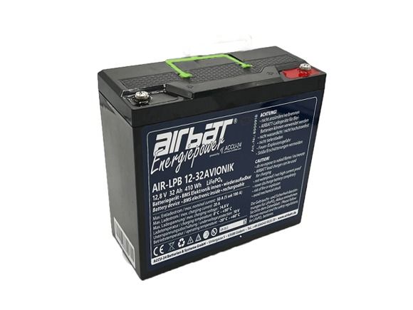 Airbatt LiFePO4 (LFP) battery 12V 32Ah