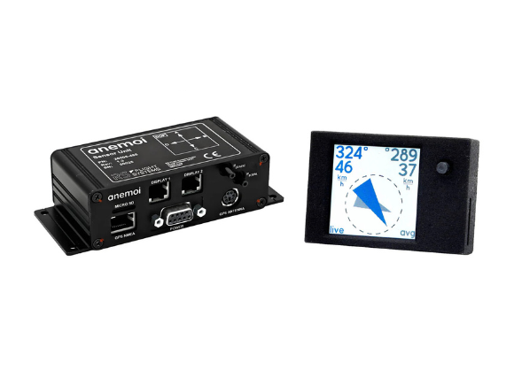 Anemoi wind indicator + artificial horizon