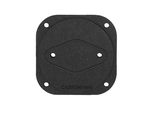 CarbonAero instrument adapter plate 80mm -> RAM bal basis diamand