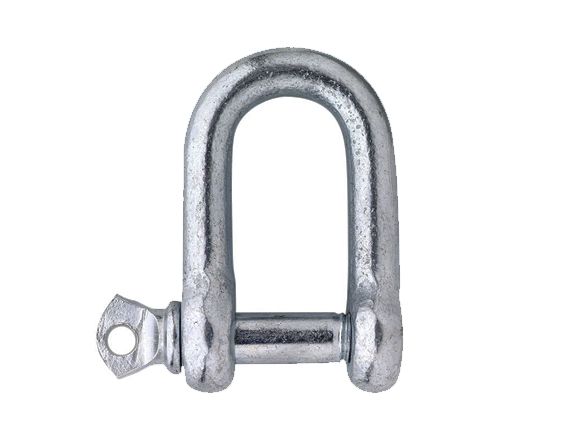 D-shackle galvanised Ø8mm