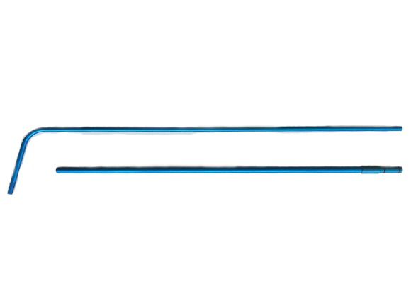 Ilec TEK-Probe tail fin 900mm-8mm Blue