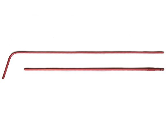 Ilec TEK-Probe tail fin 900mm-8mm Red