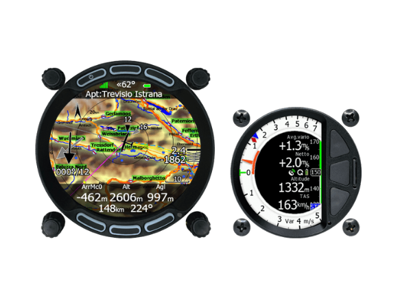 LXNAV LX8030CD (club) repeater 4'' + vario-unit