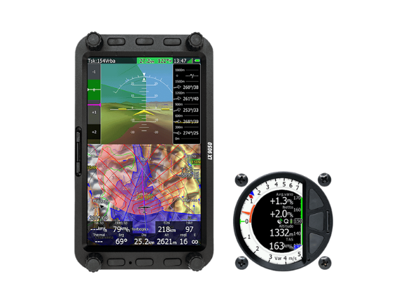 LXNAV LX9050CD (club) repeater 5'' + vario-unit