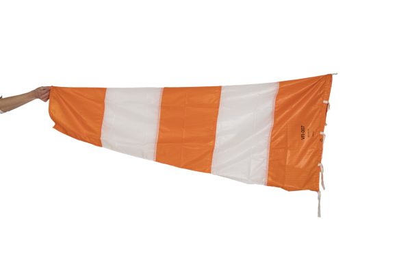 MarS Windsock  Ø50cm/175cm orange/white