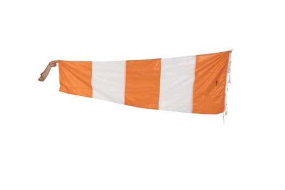 MarS Windsock  Ø60cm/240cm orange/white