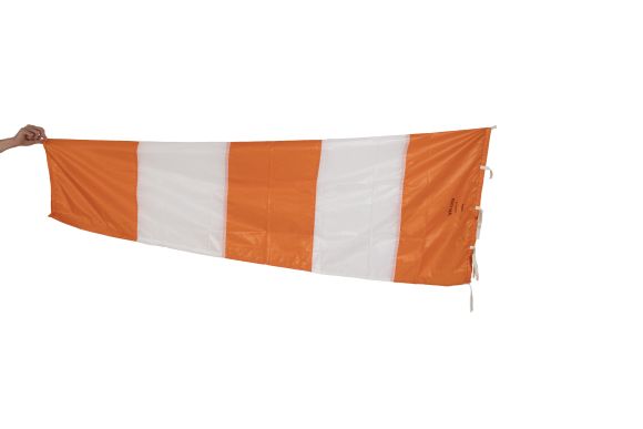 MarS Windsock  Ø50cm/200cm orange/white