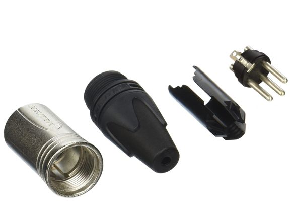 Neutrik XLR 3P cable connector male