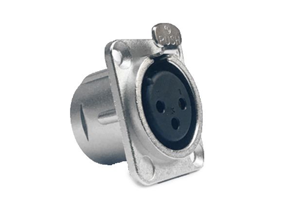 Neutrik XLR 3P chassis connector female