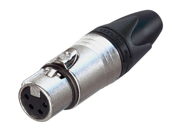 Neutrik XLR 4P cable connector female