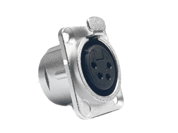 Neutrik XLR 4P chassis connector female