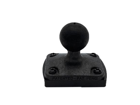 RAM ball base 5 x 4,2cm + Richter 4-hole adapterplate male