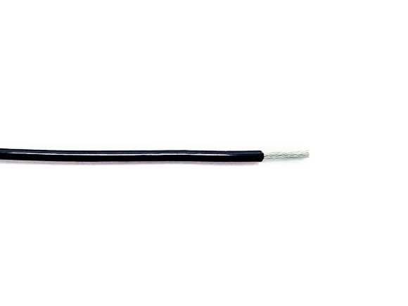 Tefzel wire AWG20 (0.73mm²) black