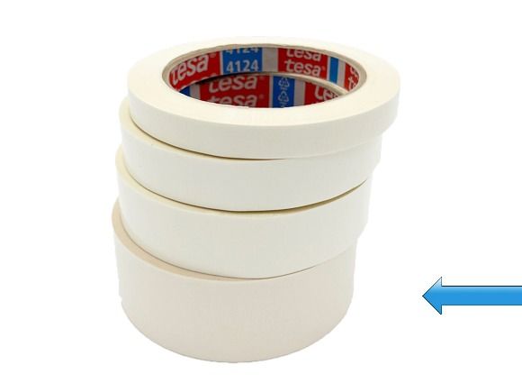 TesaPack PVC filmtape white 38mm