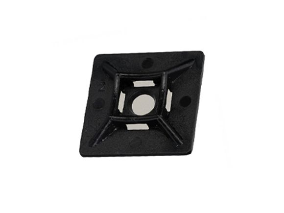 Tirex self adhesive Tiewrap mount 19 x 19 x 4mm black