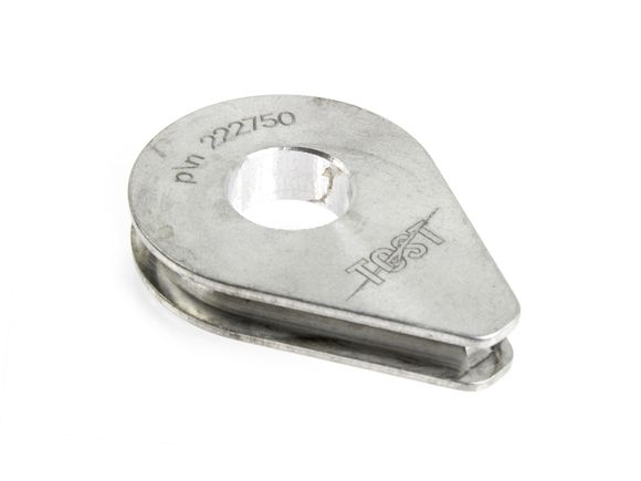Tost jumbo solid thimble aluminum (dyneema/steelcable)