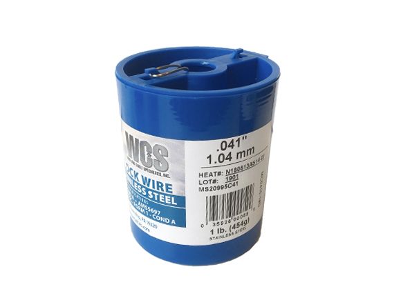 WCS safety lockwire stainless steel Ø .041'' (1.04mm)