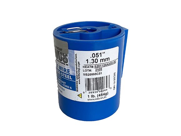 WCS safety lockwire stainless steel Ø .051'' (1.30mm)